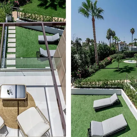 Luxury Townhouse Golden With Garden Views & Garage بيت للعطل